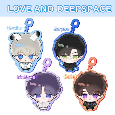 Image of Love and Deepspace Acrylic Charms 