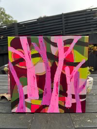 Image 5 of ENCHANTED FOREST mini square canvas 