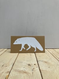 Image 1 of Arctic Fox Card