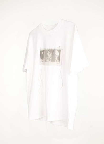 Image of ÆNRMÒUS - Mask Tee (White)