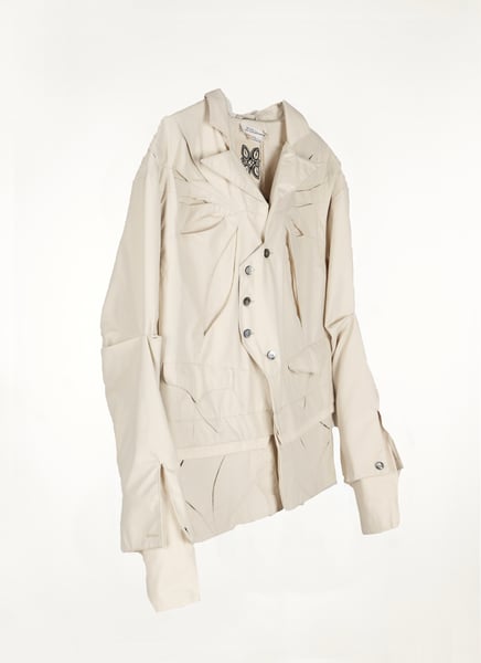 Image of ÆNRMÒUS - Freeze Blossoming Jacket (Cream)