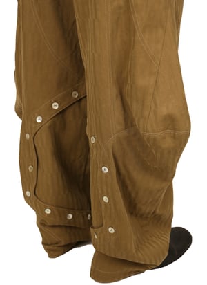 Image of ÆNRMÒUS - Panel Pants (Yellow)