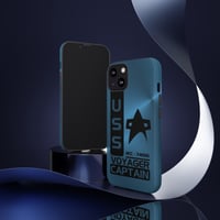 Image 3 of U.S.S. Enterprise & U.S.S. Voyager Tough Phone Case