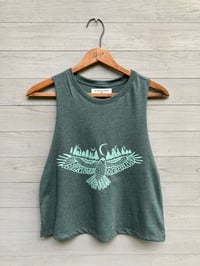 Image of Crescent Moon Cropped Tank