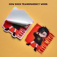 Image 4 of Sticker - Loucha (transparent)
