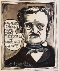 Edgar Allen Poe Portrait