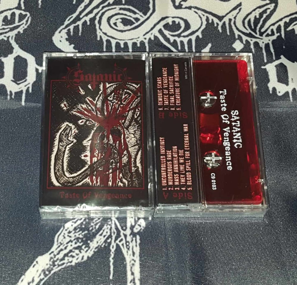 Satanic - Taste of Vengeance - CD/TAPE