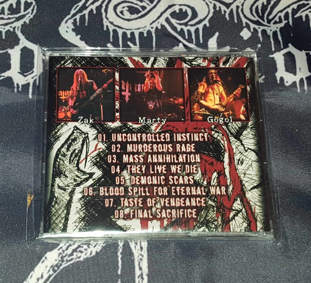 Satanic - Taste of Vengeance - CD/TAPE