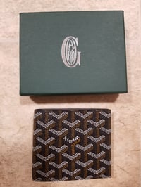 Image 2 of Goyard Wallets Black/Brown