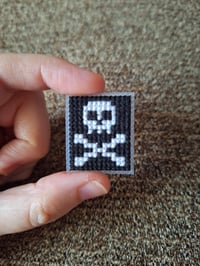 Image 2 of Pirate's Life Stitched Pin