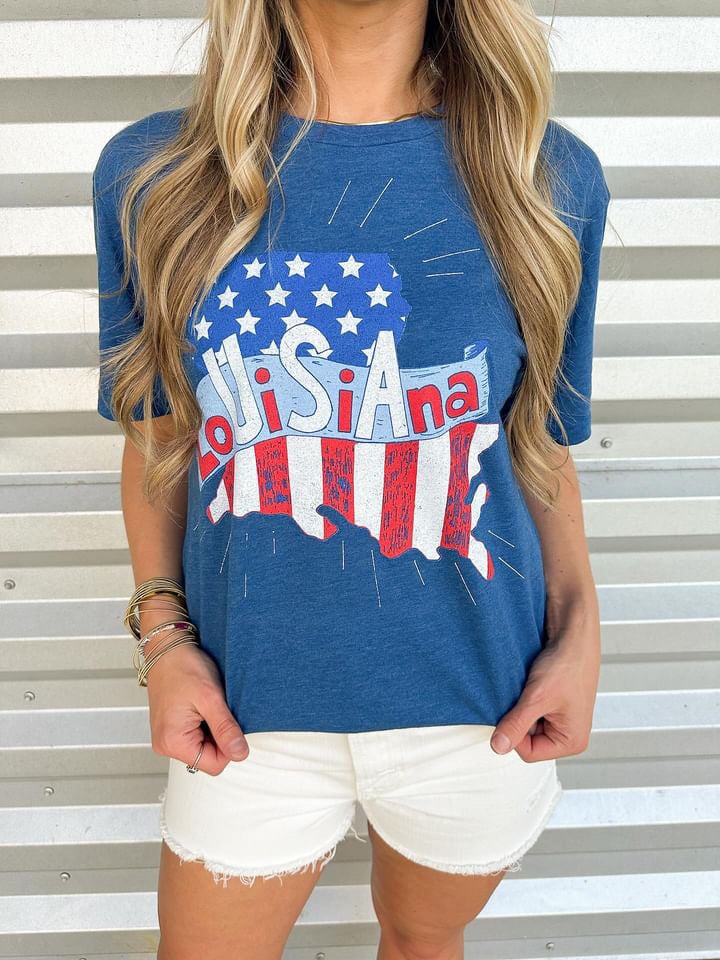 Image of Adult LoUiSiAna Tee