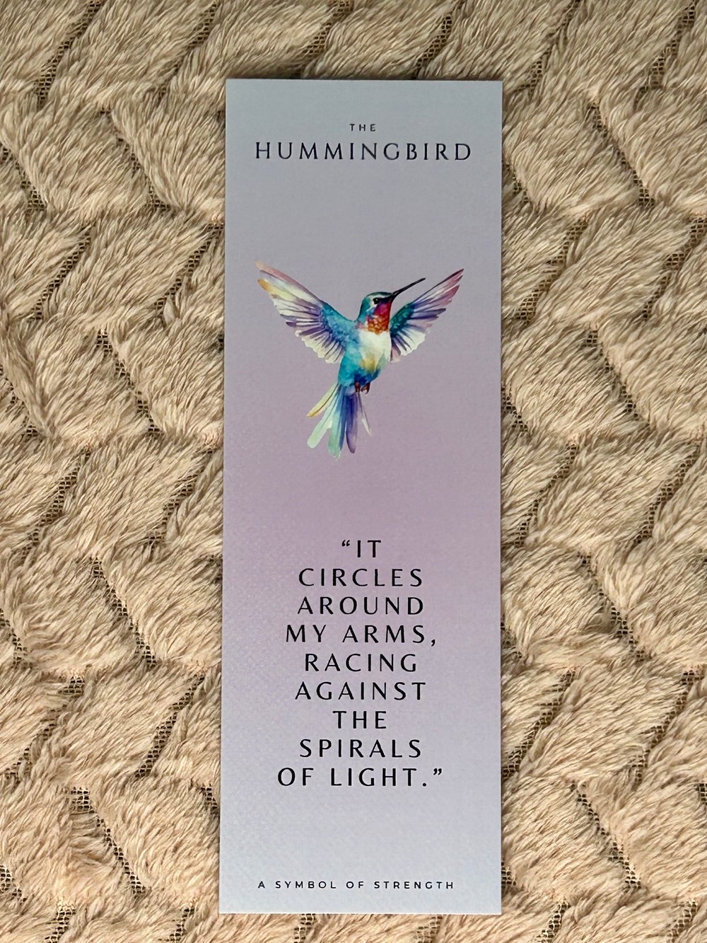 Image of Mirror’s Epoch - The Hummingbird Bookmark 