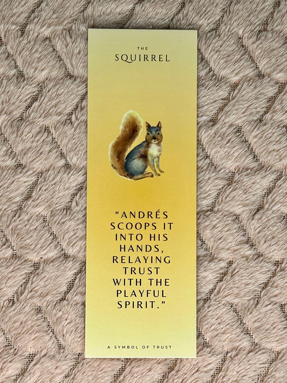 Image of Mirror’s Epoch - The Squirrel Bookmark