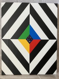 Image 1 of Geometric Abstract Painting
