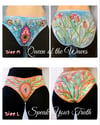 BITING PANTIES HANDPAINTED TALISMANS