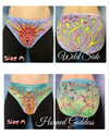 BITING PANTIES HANDPAINTED TALISMANS