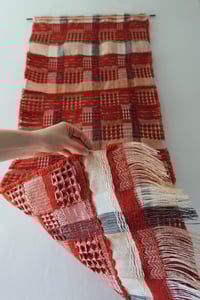 Image 2 of MADDER NATURALLY DYED, WOVEN WALL HANGING NO.16