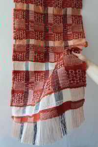 Image 4 of MADDER NATURALLY DYED, WOVEN WALL HANGING NO.16