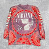 *Rare* Nirvana 1990’s ‘Bleach’ Tie Dye Longsleeve Shirt