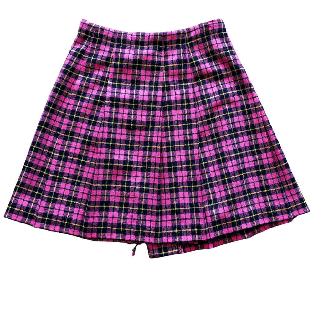 Image of BURBERRY PLAID SKIRT