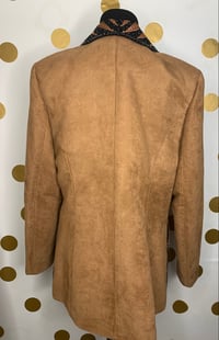 Image 4 of Faith Cognac Suede Blazer - Size: 12