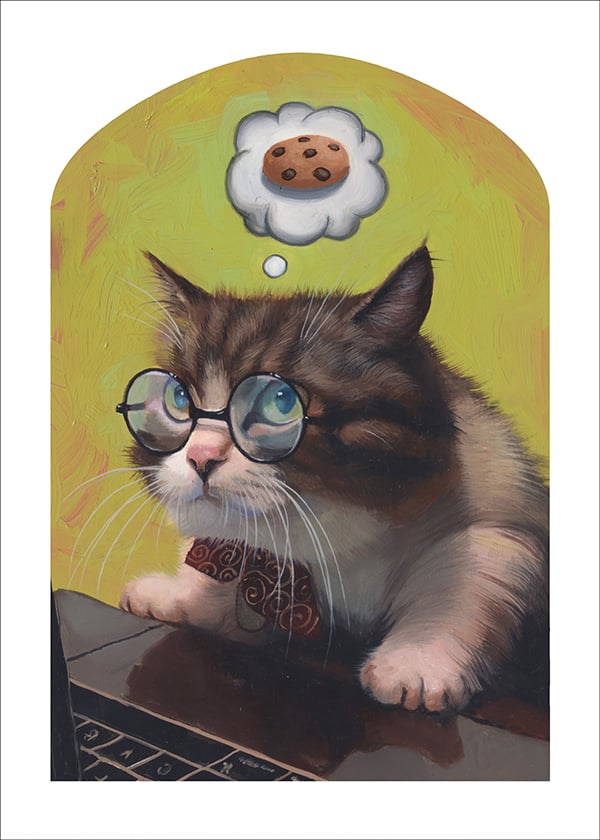 Image of "Do You Accept Cookies" Print