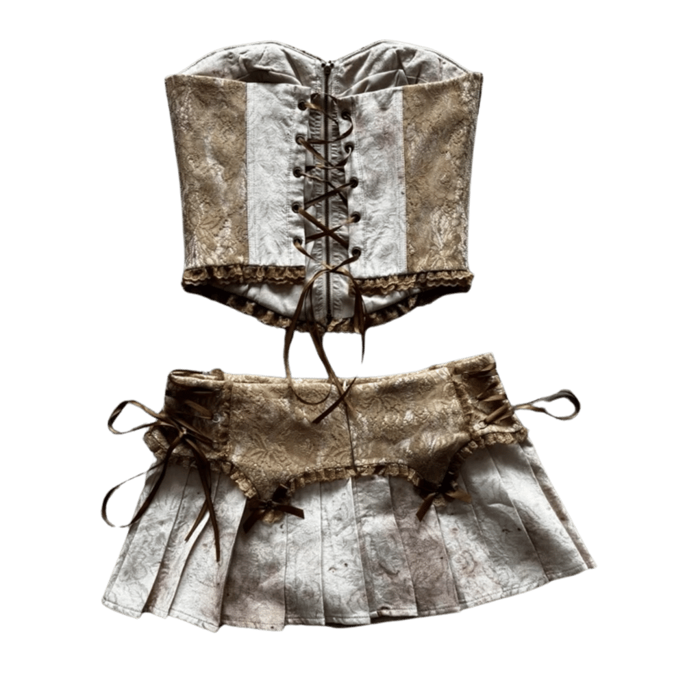 Image of 2 PIECE CORSET SET