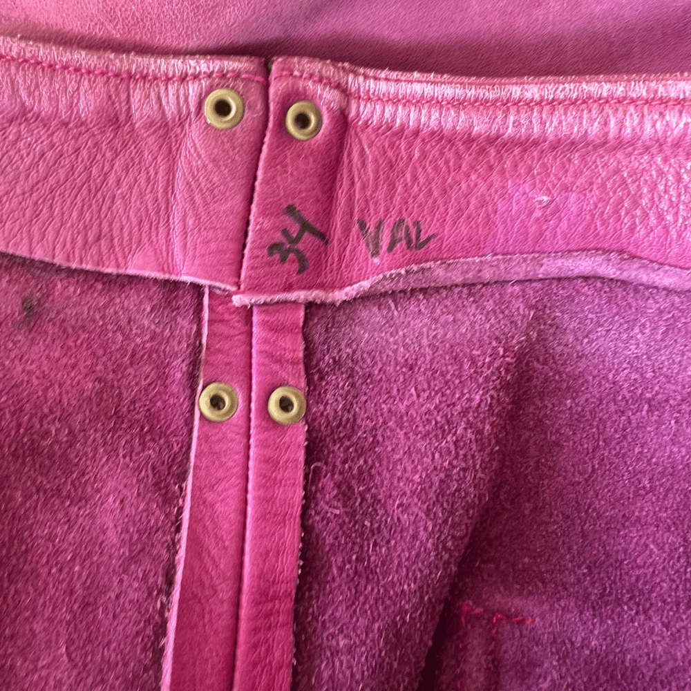 Image of VINTAGE LEATHER PANTS