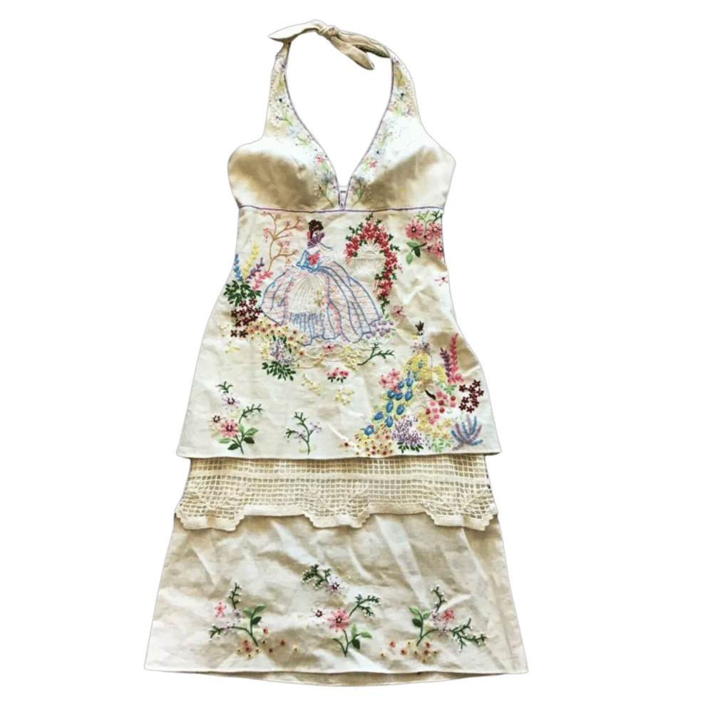 Image of SUE WONG TEA TOWEL DRESS