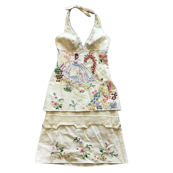 Image of SUE WONG TEA TOWEL DRESS
