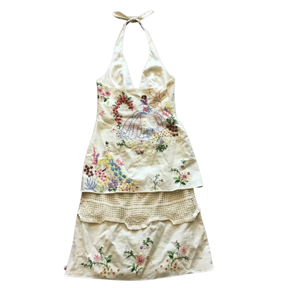 Image of SUE WONG TEA TOWEL DRESS