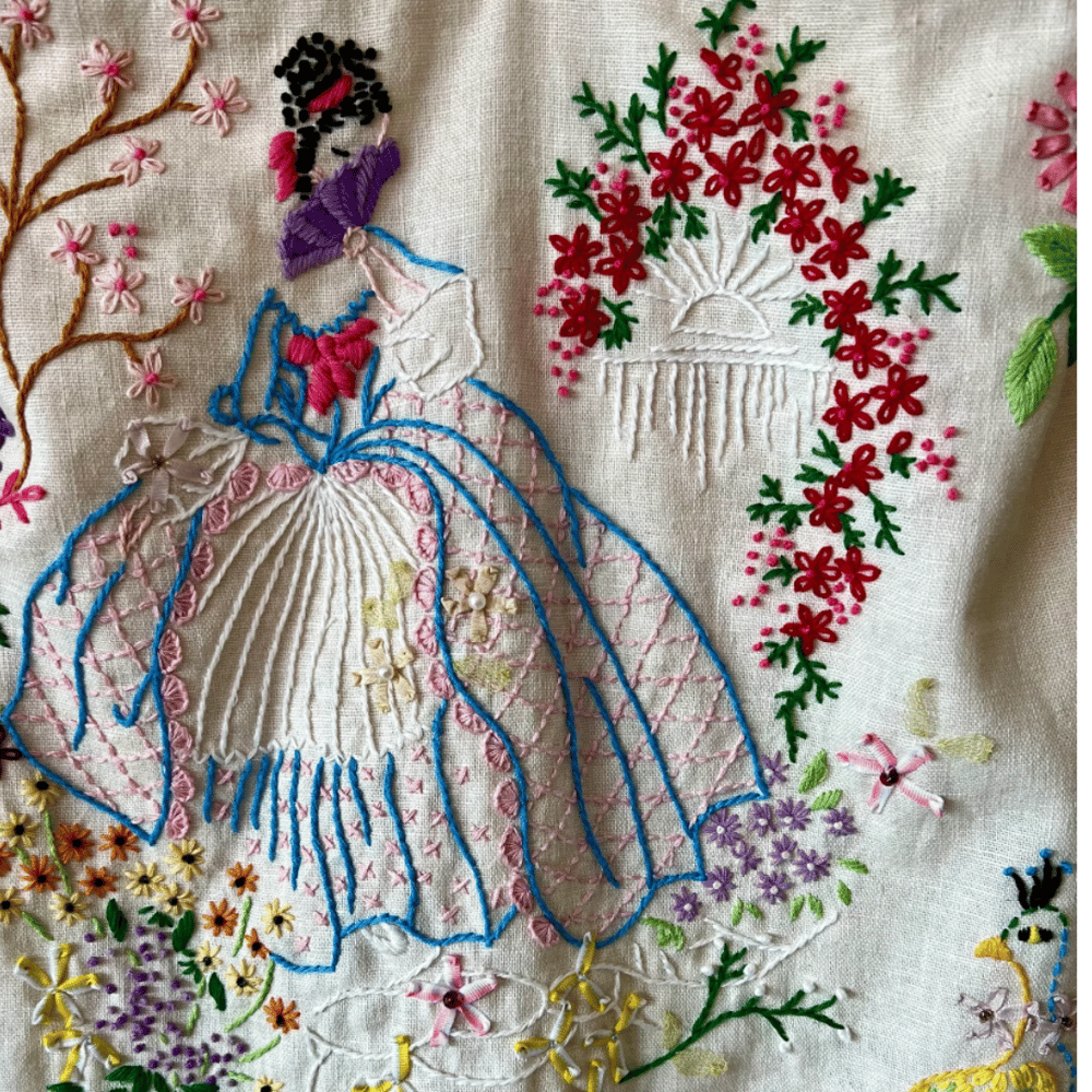 Image of SUE WONG TEA TOWEL DRESS
