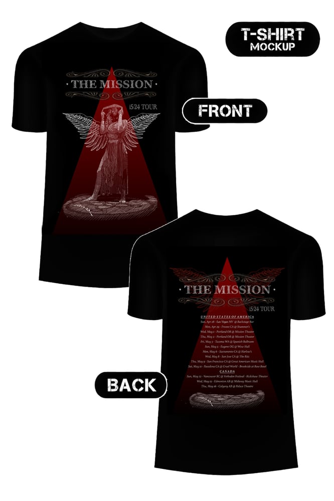 Image of The Mission USA Tour Shirt 2024