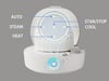 Automatic Hat Steam And Cleaning Iron Drying Bucket 