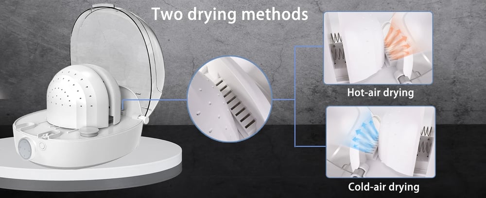 Automatic Hat Steam And Cleaning Iron Drying Bucket 