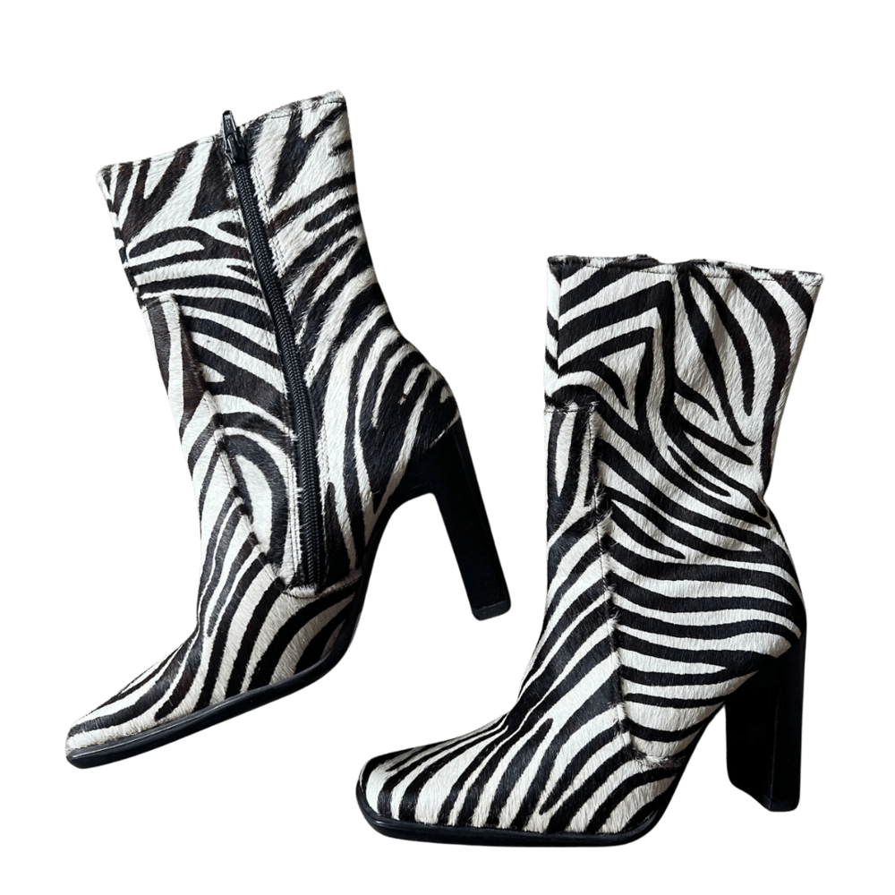 Image of PONY HAIR BOOTS