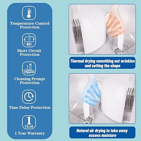 Automatic Hat Steam And Cleaning Iron Drying Bucket 