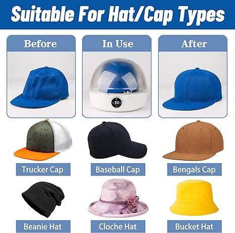 Automatic Hat Steam And Cleaning Iron Drying Bucket 