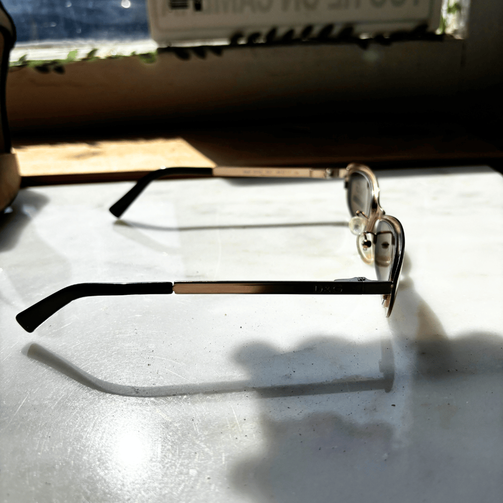Image of D&G GOLD SUNGLASSES