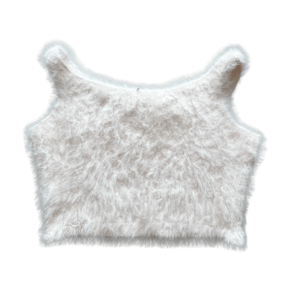 Image of 30's ANGORA FUR TOP