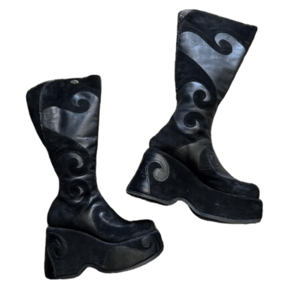 Image of RARE EL DANTES PLATFORM BOOTS