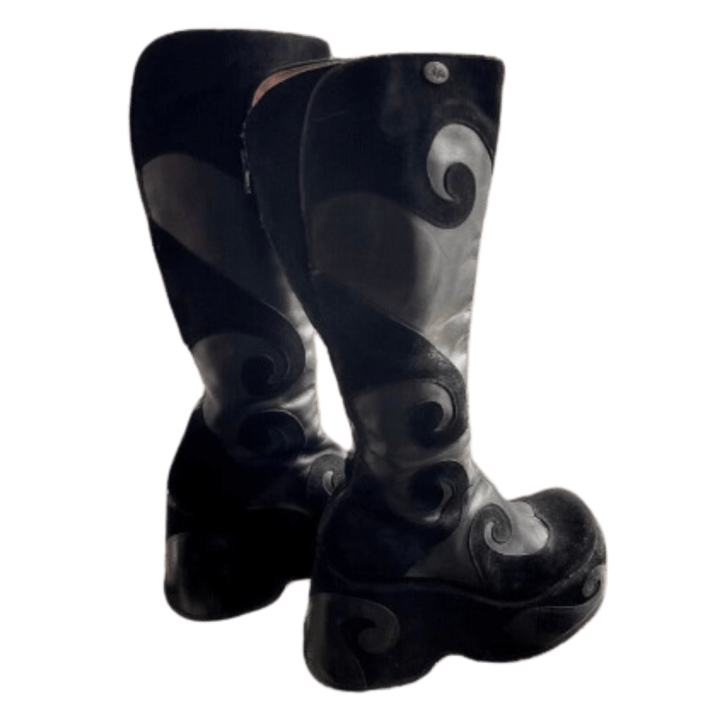 Image of RARE EL DANTES PLATFORM BOOTS