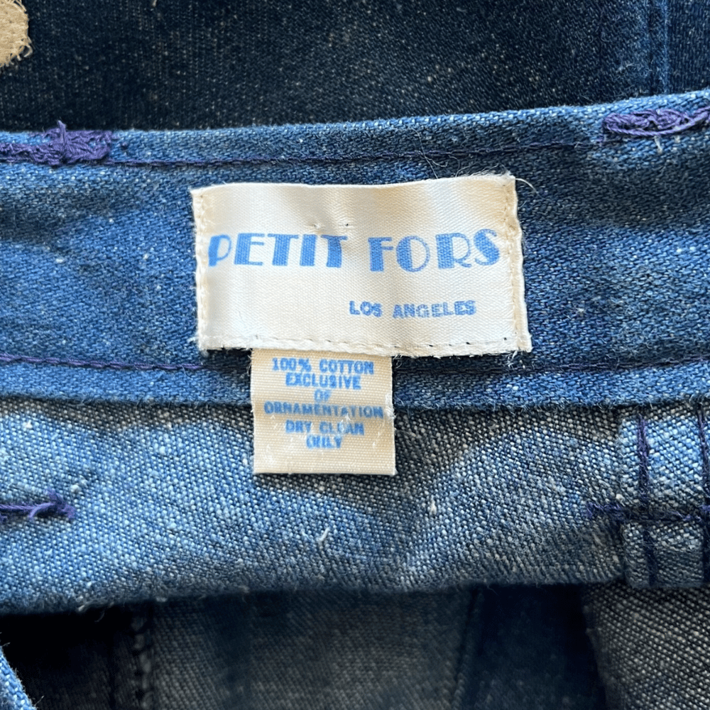 Image of 1970's BUTTERFLY JEANS