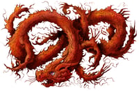 Image 2 of Chinese-Style Dragon Print (color)