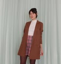 The Phuncle Jacket- Cocoa (+ matching belt) 