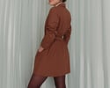 The Phuncle Jacket- Cocoa (+ matching belt) 