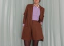 The Phuncle Jacket- Cocoa (+ matching belt) 