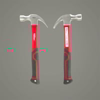 Image 6 of Hyper Tough 16-Ounce Claw Hammer with Fiberglass Handle