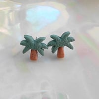 Image 1 of Baby Palm Tree Studs