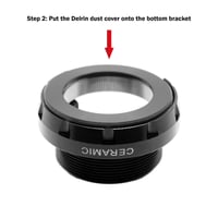 Image 3 of Ceramic Bottom Bracket Dust Cover - 29mm DUB